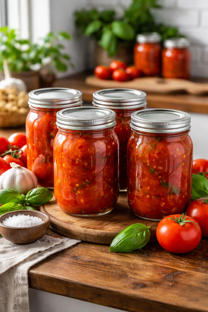 How to can tomatoes safely at home using water bath canning method