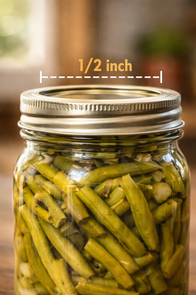 proper headspace example in canning mistakes that can make you sick