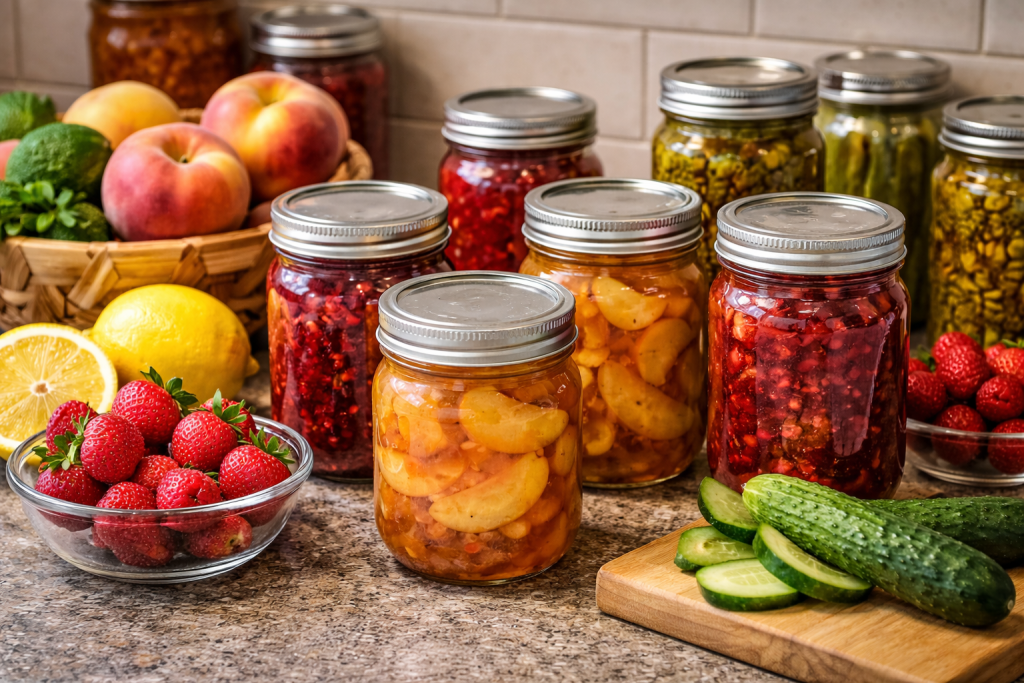 low acid foods for pressure canning