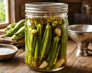 I Canned 50 Jars of This Spicy Okra So You Don’t Have To Guess